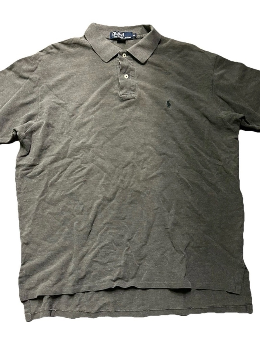 Men’s Polo Ralph Lauren Brown Golf Short Sleeve Shirt Size XL